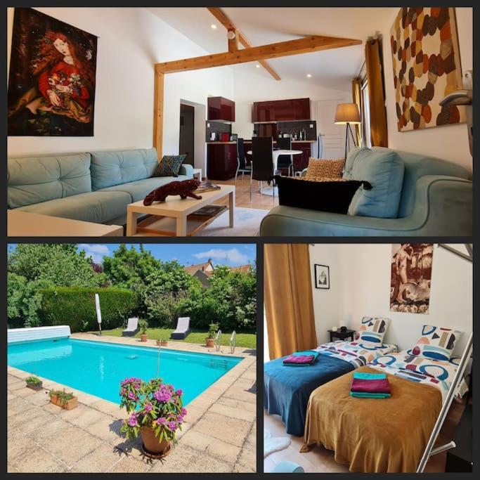 Alsace Bas-Rhin Logis Independant Avec Piscine Privee Lejlighed Alteckendorf Eksteriør billede